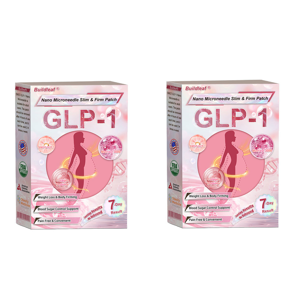 FDA Store | 𝐵uil𝗱𝐿ea𝐟® 𝐆𝐋𝐏-𝟏 Support 𝑁ano 𝑀icroneedle 𝑃atch with Collagen & Matrixyl 3000 丨Obesity,Cardiovascular Diseas, Diabetes, Sleep Apnea, Joint Problems and More